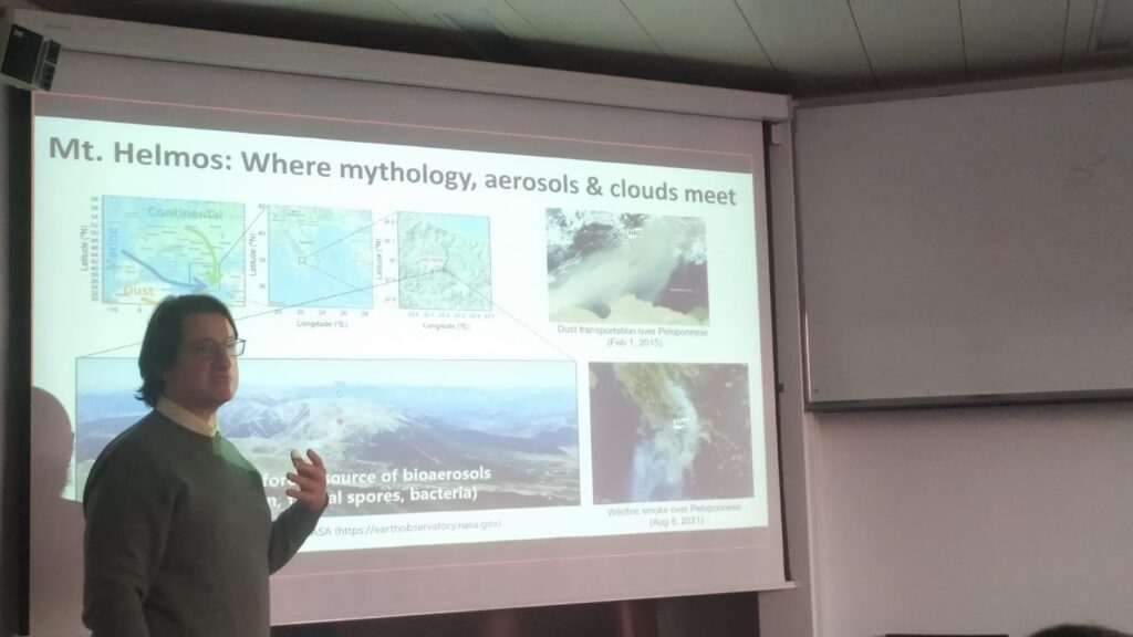 Aerobiology Symposium 2024 Prof. Athanasios Nenes