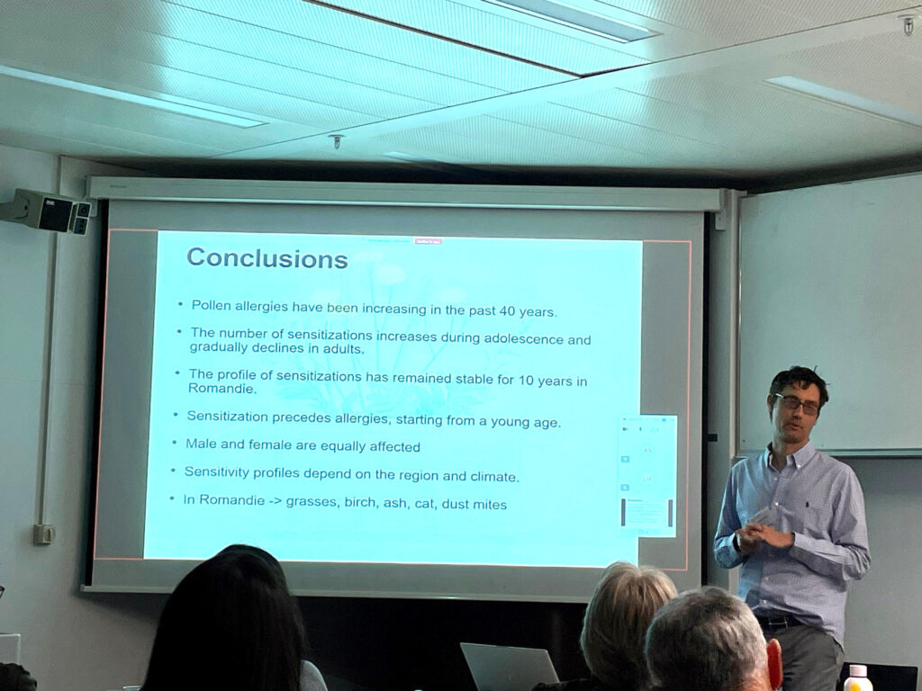 Aerobiology Symposium 2024 Prof. Dr. med. Yannick Muller