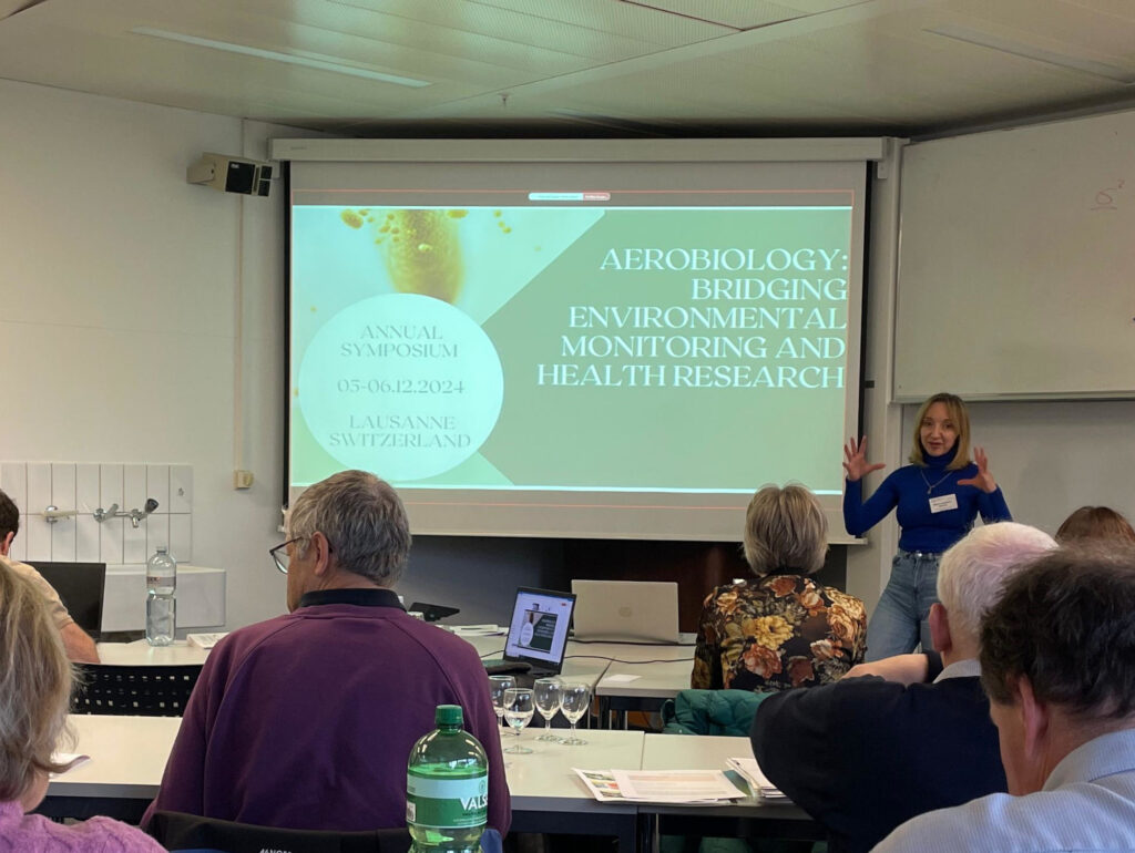Aerobiology Symposium 2024 Dr. Maria Lbadaoui-Darvas